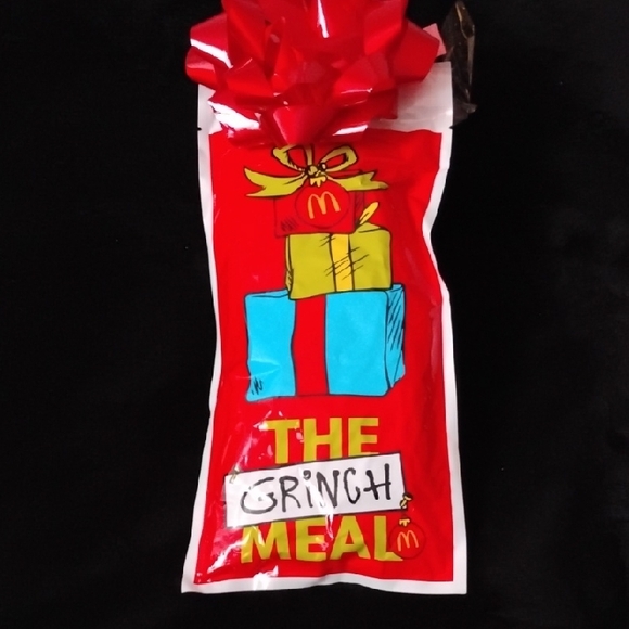 McDonald's Red and Yellow Grinch Socks - Picture 4 of 5